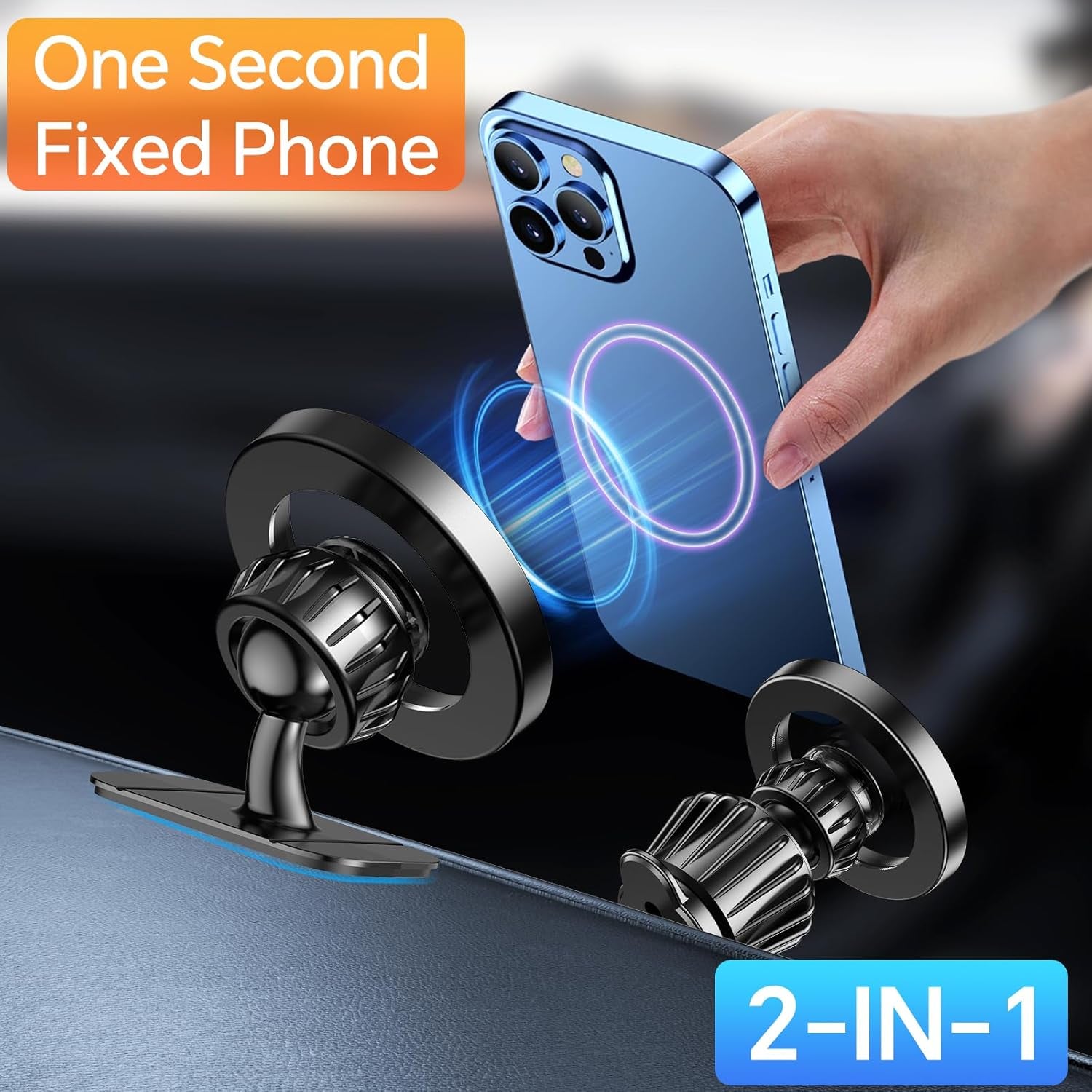 Magnetic Phone 360 Car Mount