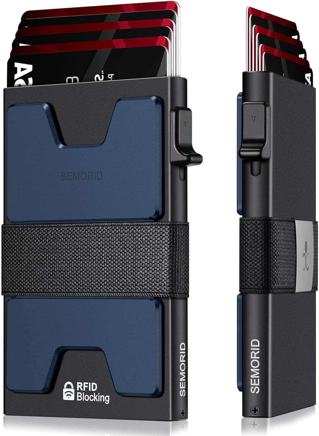 Ultra Minimalist Slim Card Holder With Money Band