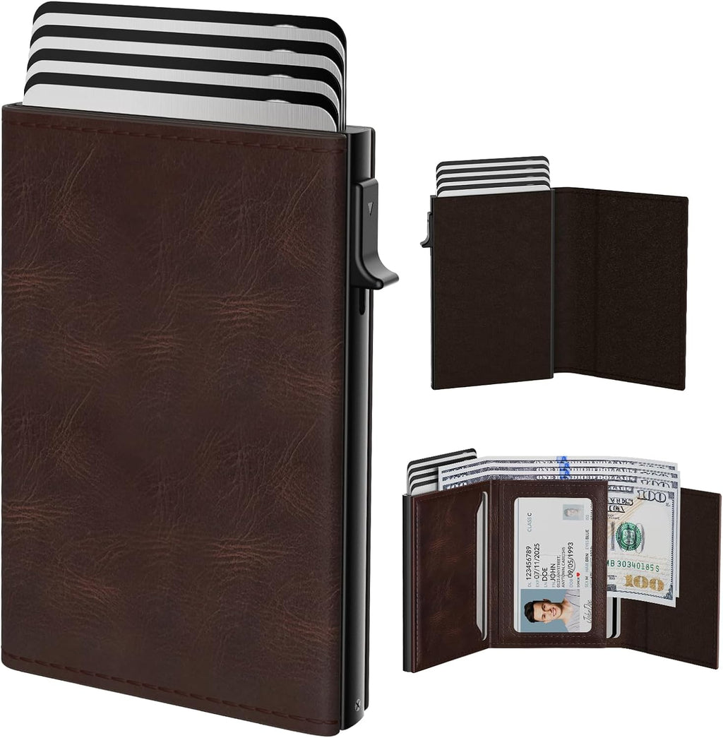 Slim Minimalist Aluminum Card Case Holder