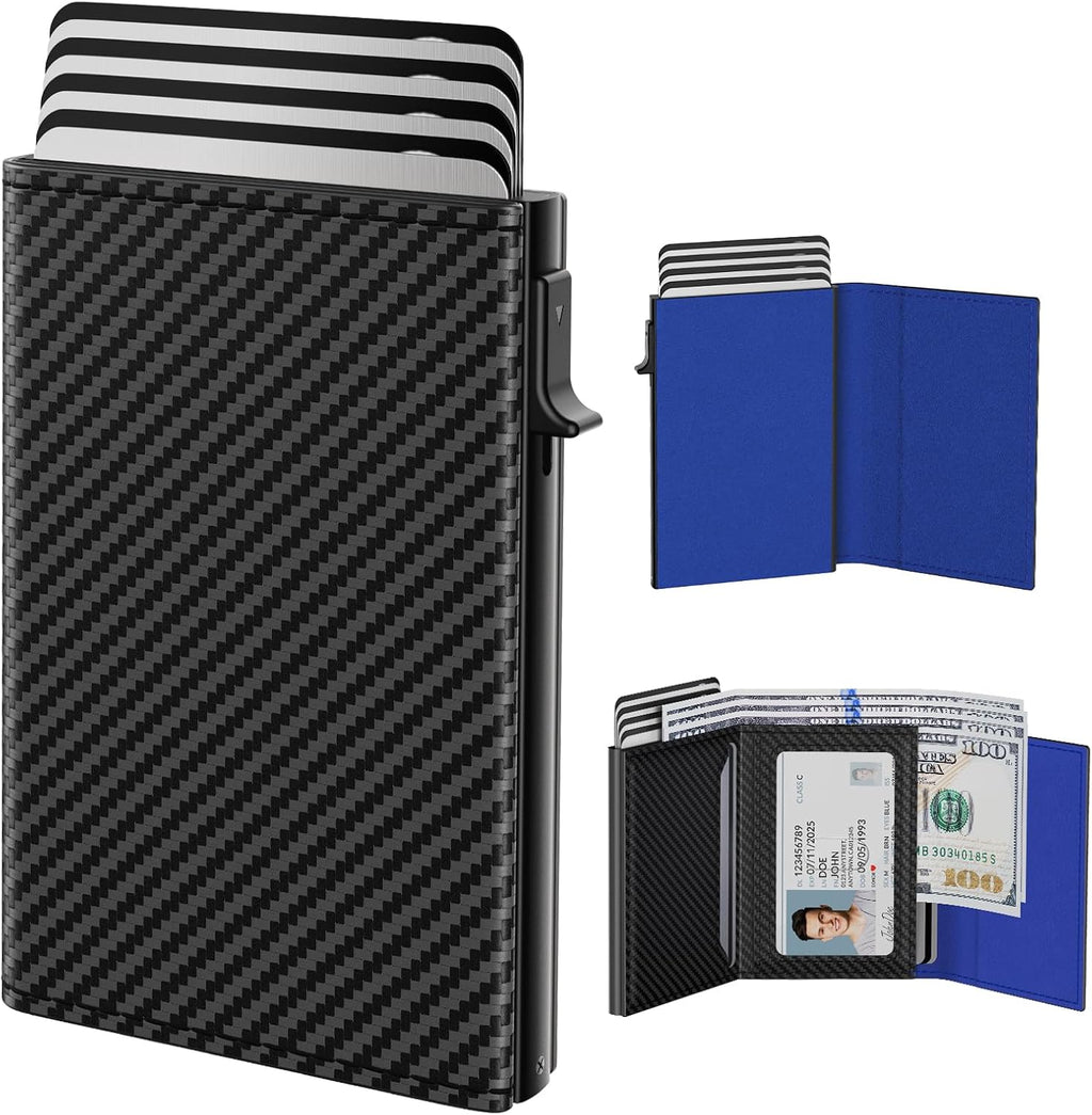 Slim Minimalist Aluminum Card Case Holder