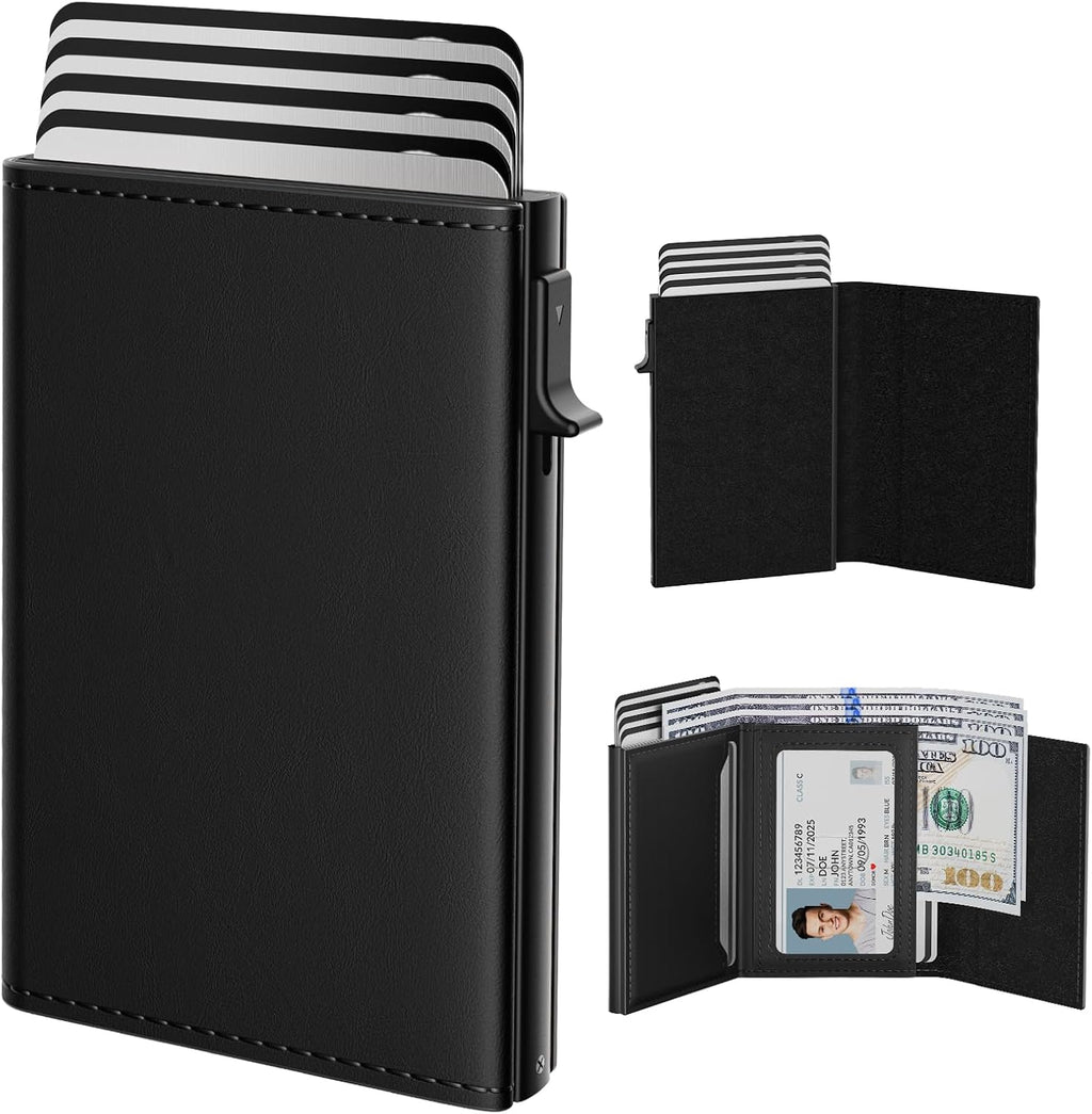 Slim Minimalist Aluminum Card Case Holder