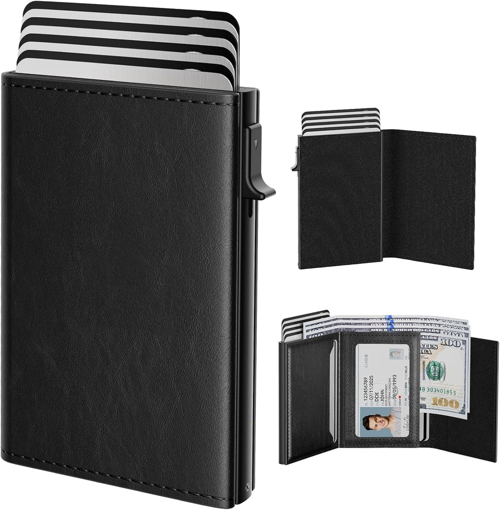 Slim Minimalist Aluminum Card Case Holder