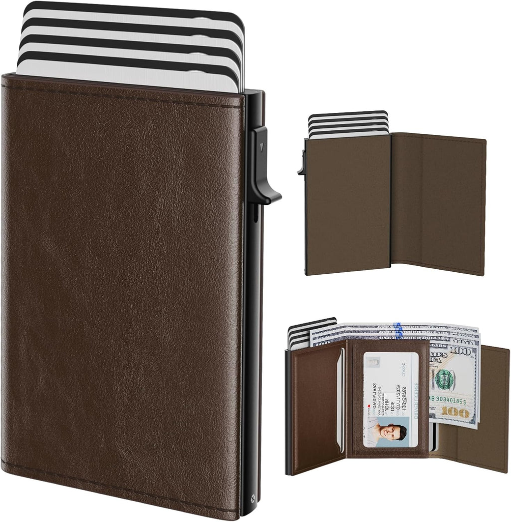 Slim Minimalist Aluminum Card Case Holder
