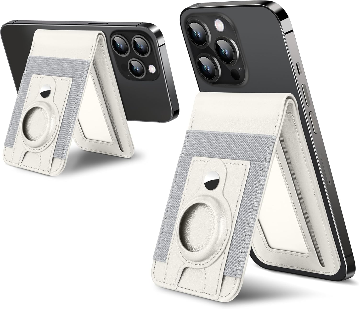 Phone Magnet Card Holder With Stand and Air Tag