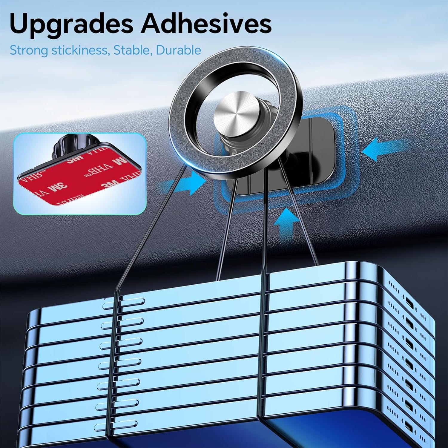 Magnetic Phone 360 Car Mount